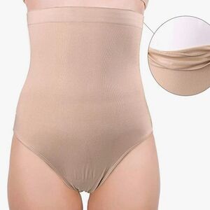 Women's High-Waist Seamless Body Shaper Briefs Firm Tummy Control